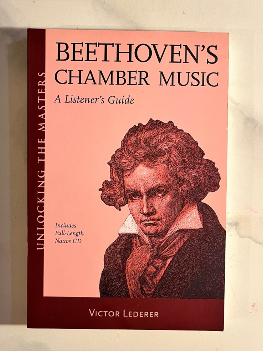 Beethoven’s Chamber Music: A Listener's Guide By Victor Lederer, Book & CD 2012